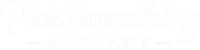 pick something already logo